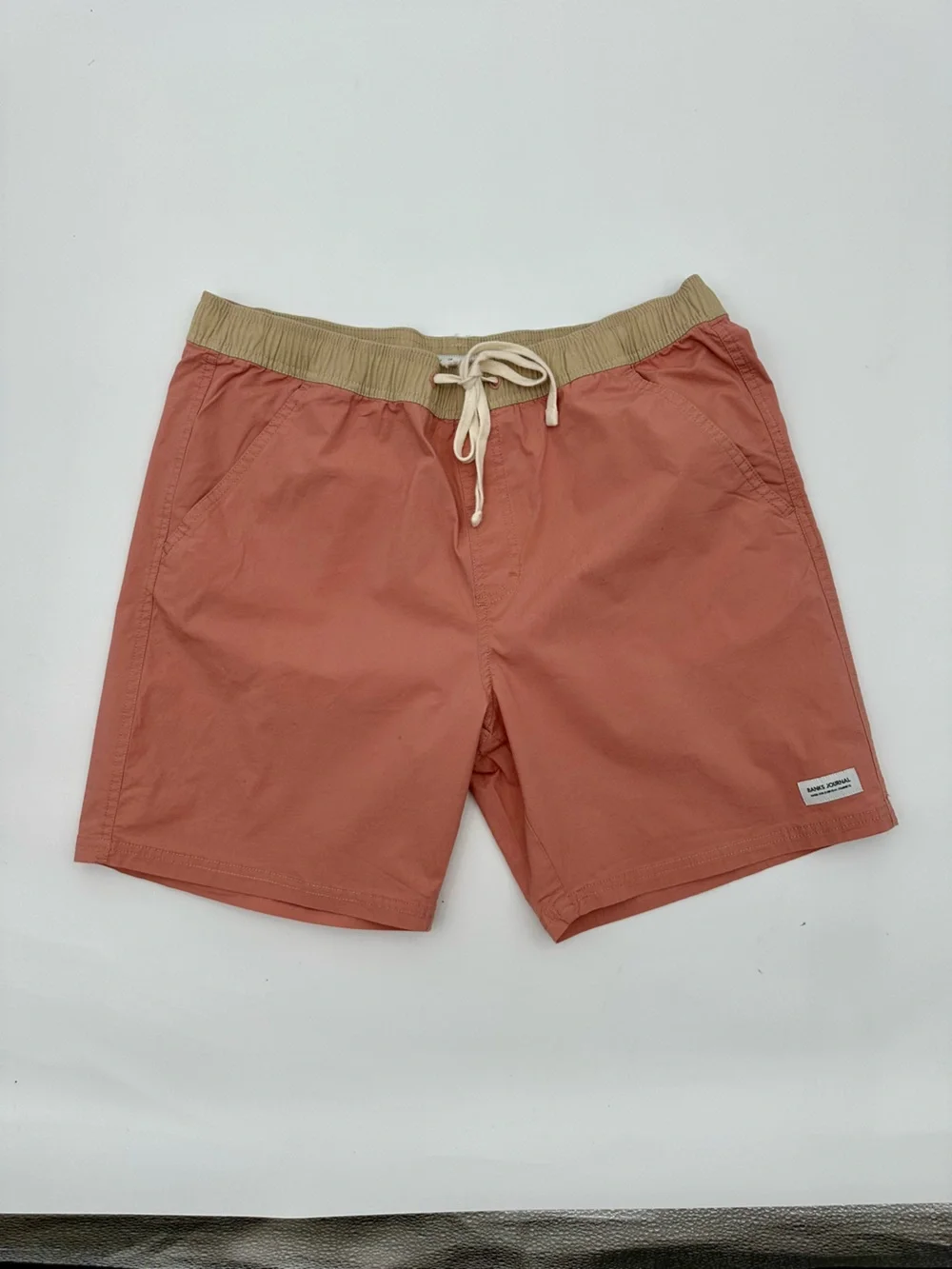 Banks Journal Light Coral shorts swim trunks size XL
